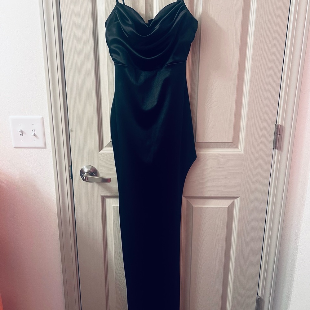 Windsor Black Asymmetrical Dress